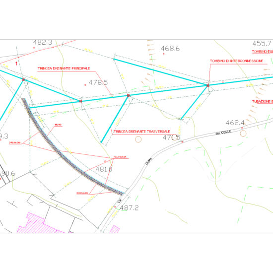 Sistemazione Idrogeologica Centro Urbano Versante Alenticella