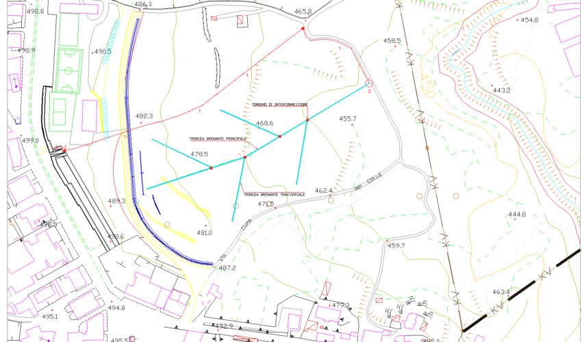 Sistemazione Idrogeologica Centro Urbano Versante Alenticella